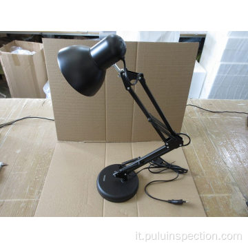 Controllo di qualità della lampada da tavolo pieghevole in huizhou